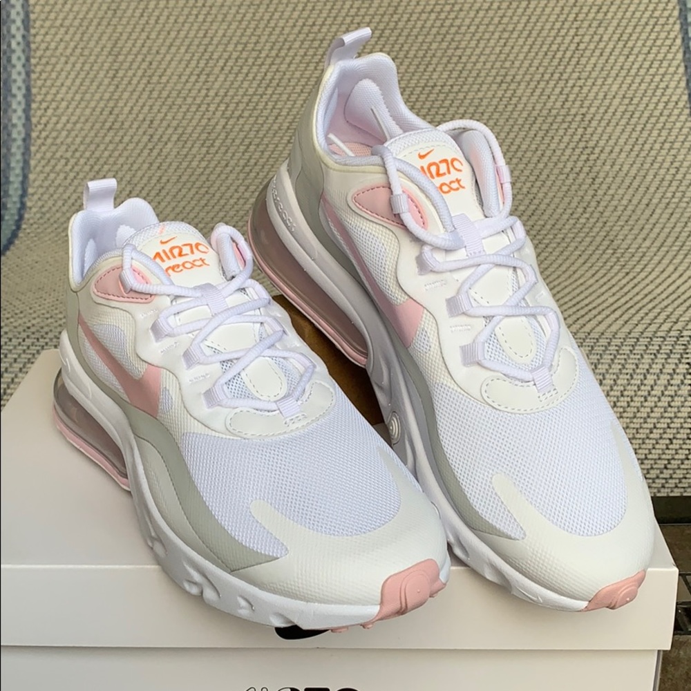 WMNS NIKE AIR MAX 270 REACT white/pink foam-total - Picture 4 of 16